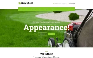 GreenField Lawn Mowing Company Responsive WordPress Theme 1.0.0 GPL Theme