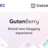 Gutenberry Gutenberg based Clean Blog WordPress Theme 1.0.1破解版主题