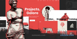 Haar Portfolio Theme for Designers, Artists and Illustrators 1.6 GPL Theme