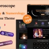 Horoscope Astrology and Numerology WordPress Theme 1.0.0破解版主题
