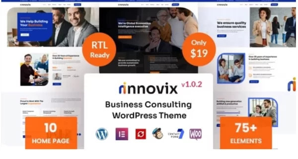 Innovix Business Consulting WordPress Theme 1.0.5 GPL Theme