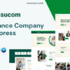 Insucom Insurance WordPress Theme 1.0破解版主题