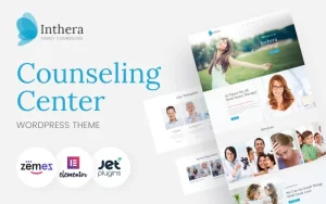 Inthera Counseling Centre WordPress Theme 1.0.0 GPL Theme