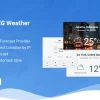 Jeg Weather Forecast WordPress Plugin Add Ons for Elementor and WPBakery Page Builder 1.0.7破解版插件
