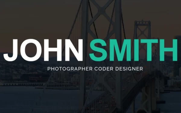 JohnSmith Online CV WordPress Theme 1.2.3 GPL Theme