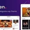 Kayleen Blog Magazine WordPress Theme 2.6破解版主题