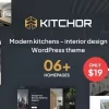 Kitchor Interior Design WordPress Theme 1.2.4破解版主题