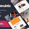 Konstruktic Construction Building WordPress Theme 1.1.1破解版主题