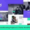 Krowd Crowdfunding Charity WordPress Theme 1.3.1破解版主题