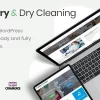 Laundry Dry Cleaning Services WordPress Theme 3.7破解版主题