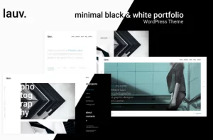 Lauv Creative Portfolio WordPress Theme 1.1.4 GPL Theme