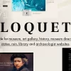 Loquet Museum History WordPress Theme 1.0.1破解版主题