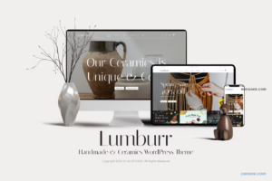 Lumburr – Handmade Ceramics WordPress Theme 1.0.0 GPL Theme