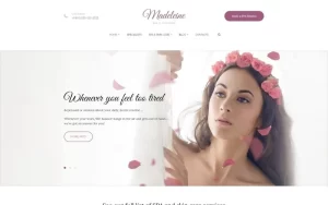 Madeleine Spa Health Skincare WordPress Theme 1.0.0 GPL Theme