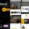 Manufacto Factory WordPress Theme 2.4破解版主题
