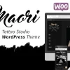 Maori Tattoo Studio WordPress Theme 1.4.2破解版主题