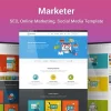Marketer SEO Online Marketing Social Media WordPress Theme 1.2.6破解版主题