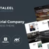 Mataleel Industrial Company Website Template For WordPress WordPress Theme 1.0.1破解版主题