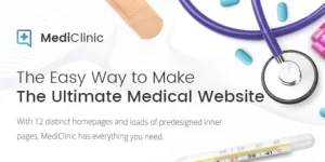 MediClinic Medical Healthcare Theme 2.0.0 GPL Theme