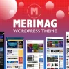 Merimag Elementor Blog Magazine and News WordPress Theme WordPress Theme 4.0.4破解版主题