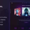 MetaPortal NFT Portfolio WordPress Theme 1.1.2破解版主题