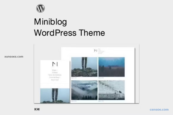 Miniblog – Multipurpose, Minimal WooCommerce Theme 2.0.2 GPL Theme