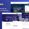 Moppers Cleaning Company and Services WordPress Theme 2.1.5破解版主题