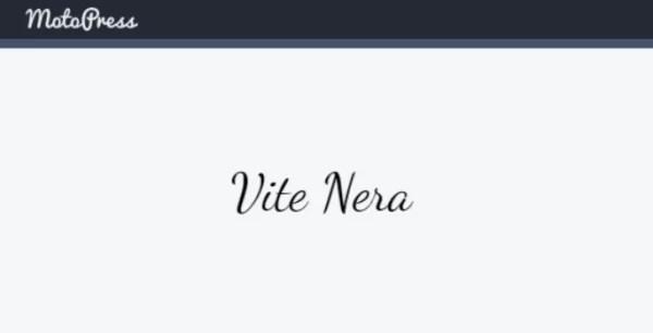 MotoPress Vite Nera 1.0.2 GPL Theme