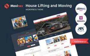 Movinex House Lifting and Moving WordPress Theme 1.0.4 GPL Theme