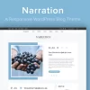 Narration A Responsive WordPress Blog Theme 1.9破解版主题