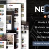 Neder WordPress News Magazine and Blog Theme 1.0破解版主题