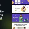Ness Marketing Agency SMM WordPress Theme 1.0.0破解版主题
