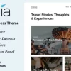 Ofelia Travel Personal WordPress Blog Theme 2.0.2破解版主题