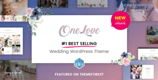 OneLove The Elegant Clean Multipurpose Wedding WordPress Theme 3.9 GPL Theme