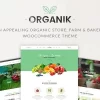Organik Organic Food Store WordPress Theme 3.2.8破解版主题