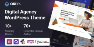 Orixy Digital Agency WordPress Theme 1.0.7 GPL Theme