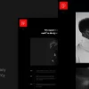 Pekko Minimal Dark WordPress Theme 1.1破解版主题