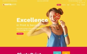 PhotoPrint Print Shop Responsive WordPress Theme 1.0.0 GPL Theme