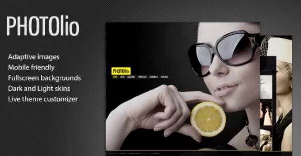 Photolio Photography 2.1.1 GPL Theme
