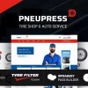 PneuPress Tire Shop and Car Repair WordPress Theme 2.6.0破解版主题