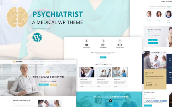 Psychology – Counseling WordPress Theme 2.8 GPL Theme