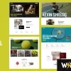 Racquet Tennis Badminton Squash WordPress Theme 1.0.0破解版主题