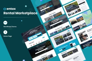 Rental Marketplace WordPress Theme Entox 1.1.1 GPL Theme