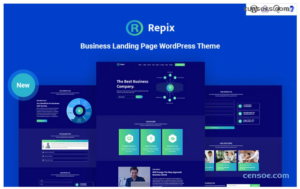 Repix Business Landing Responsive WordPress Theme 1.0.1 GPL Theme