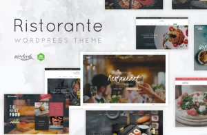 Restaurant WordPress Theme 2.1 GPL Theme