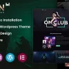 Rockon Night Club WordPress Theme With AI Content Generator 2.2.7破解版主题