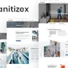 Sanitizex Sanitizing and Cleaning Services WordPress Theme 1.2破解版主题