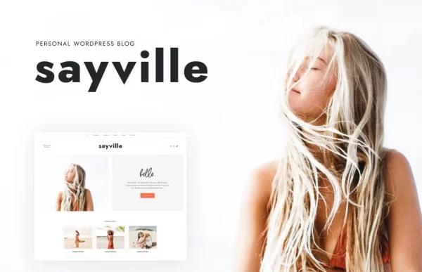 Sayville WordPress Blog Theme 1.1.0 GPL Theme