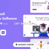 Sofbox Tech SaaS Multipurpose Software Landing Page 5.0.4破解版主题