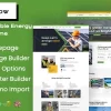 Solarglow Solar Renewable Energy WordPress Theme 1.1.0破解版主题